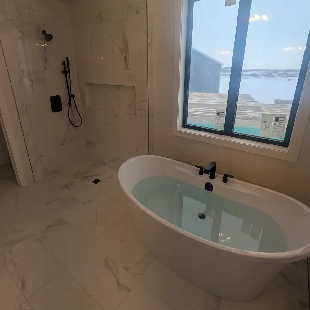 Bathroom and accessibility renovation reference by Eyro