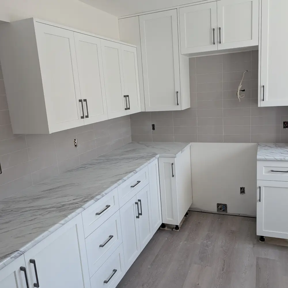Kitchen renovation detail by Eyro